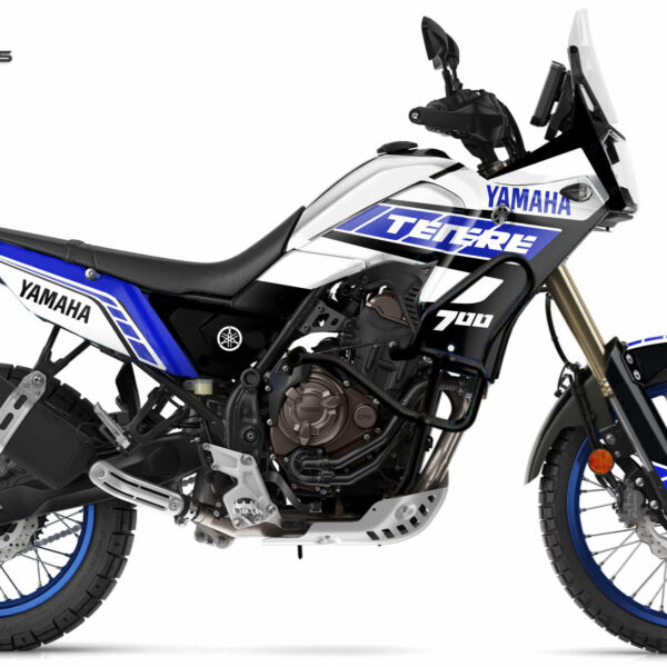 Kit Completo Adesivi Logo Yamaha Ténéré 700 19-.., Motocross, Enduro,  Trail, Trial